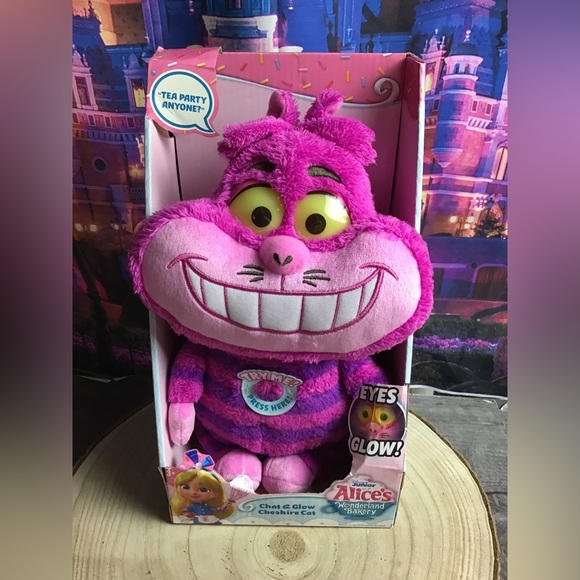 Disney Toys Disney Junior Alices Wonderland Bakery Chat Glow Cheshire Cat Brand New Poshmark